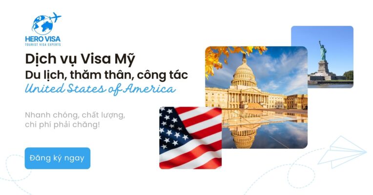 Dịch vụ xin visa Mỹ diện du lịch, thăm thân, công tác