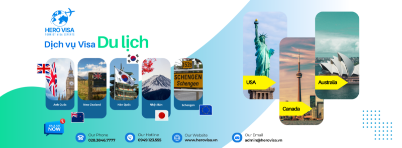 Dịch vụ Visa du lịch tại Hero Visa