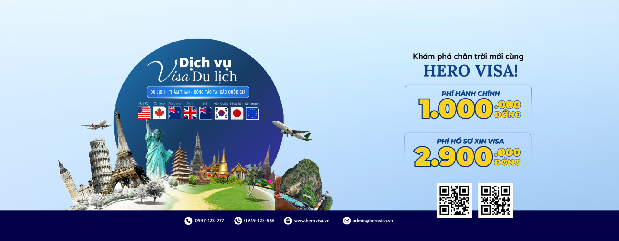 Hero Visa - Tận Tâm, Nhanh Chóng, Chuyên Nghiệp