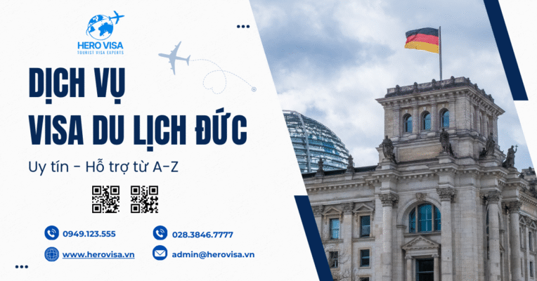 Dịch vụ visa du lịch Đức uy tín - Hỗ trợ từ A-Z