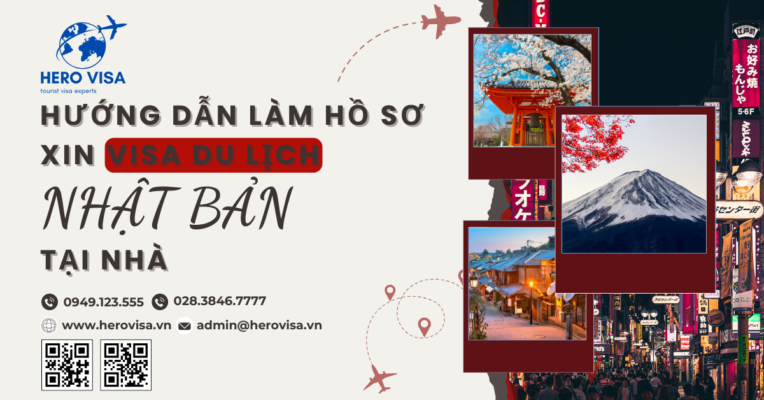 Hướng dẫn tự làm hồ sơ xin visa du lịch Nhật Bản tại nhà